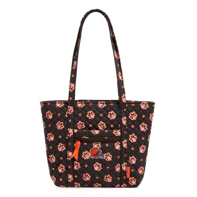 Vera Bradley NFL Small Tote Bag Women in Cleveland Browns Bandana Product Image