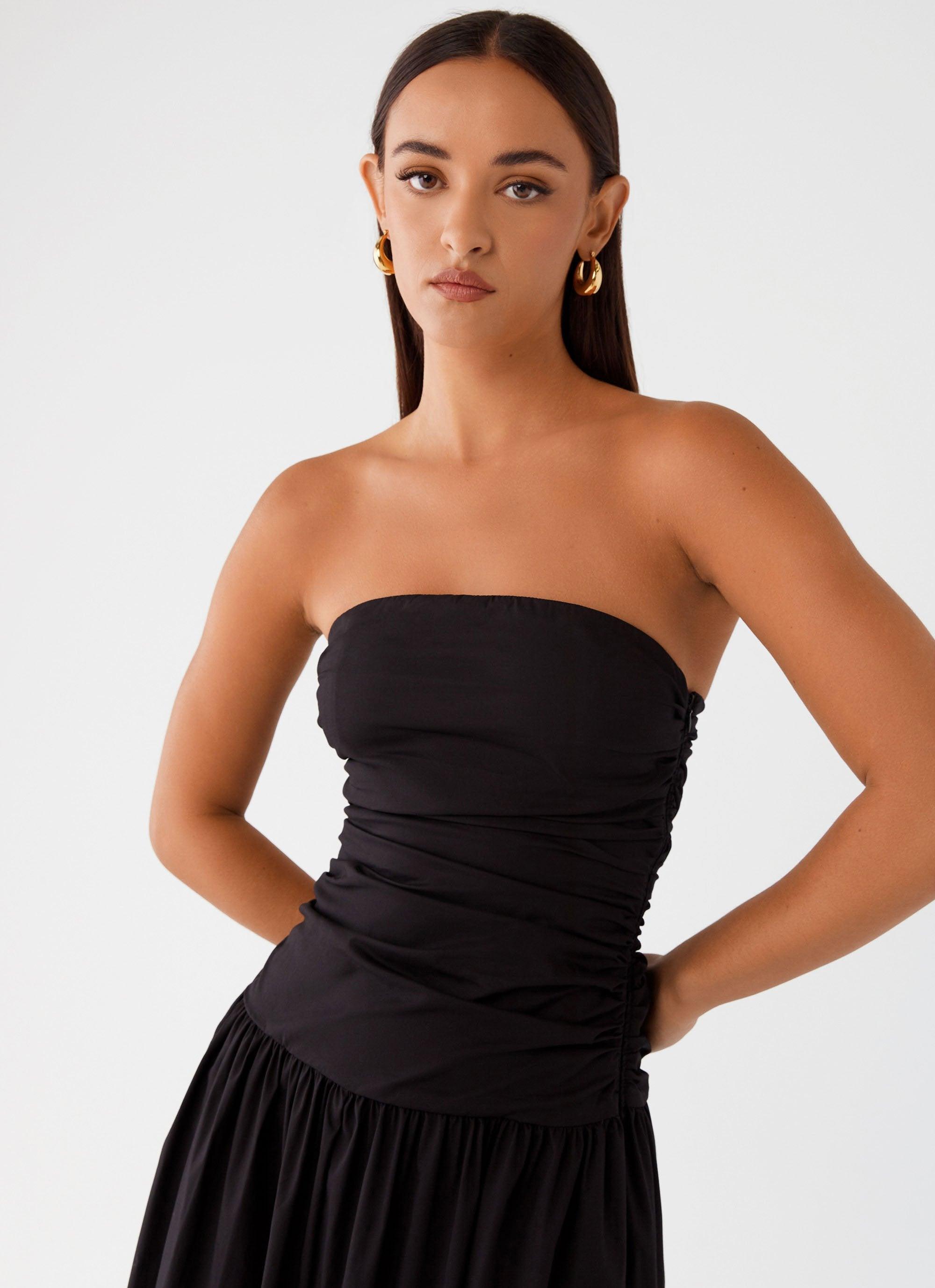 Carmel Maxi Dress - Black Product Image