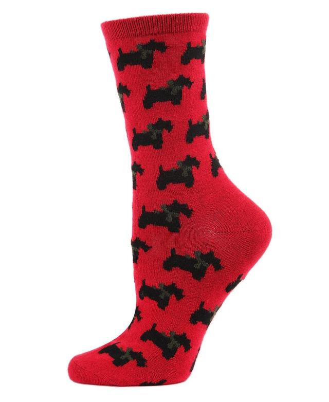 Womens Cashmere Blend Crew Socks Product Image