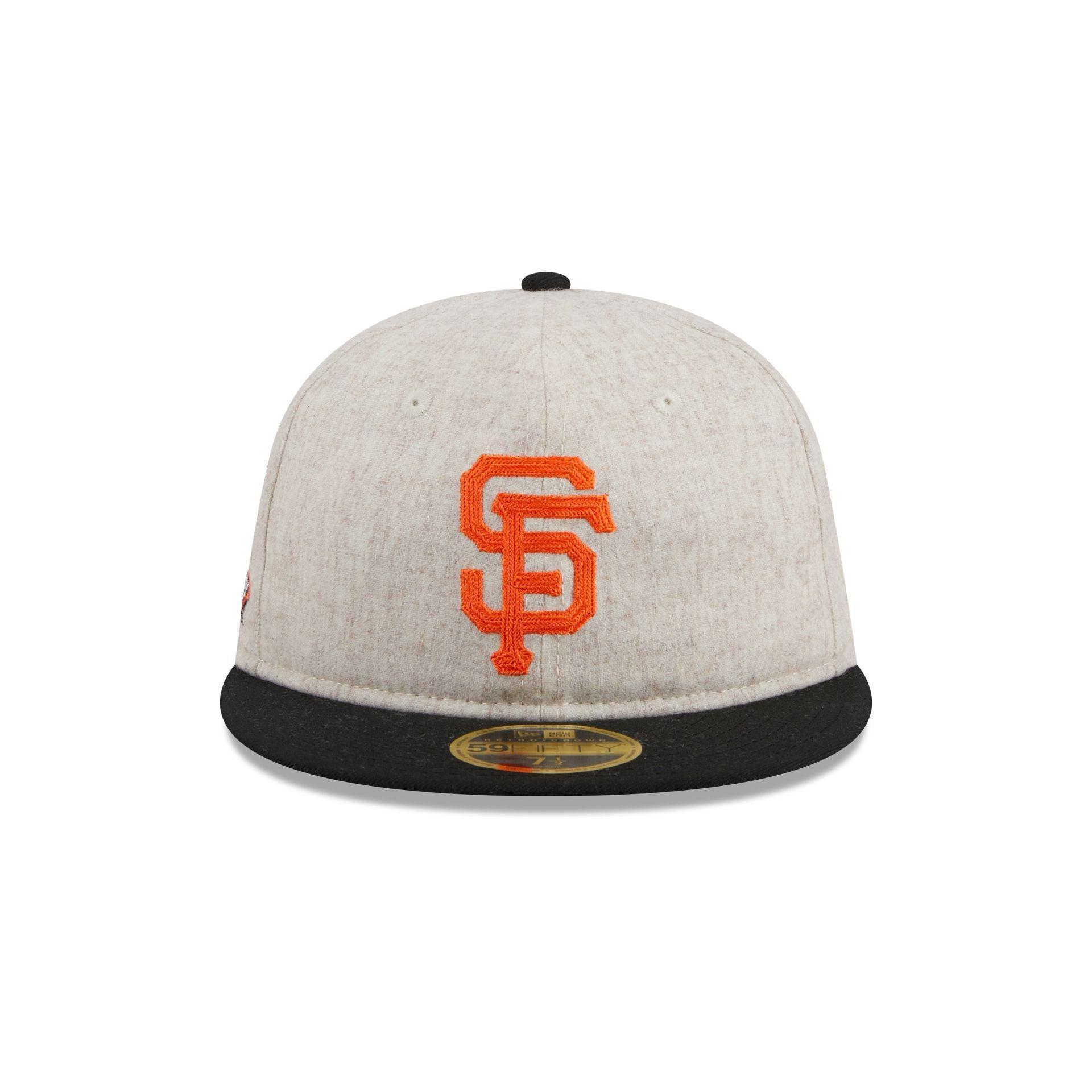 San Francisco Giants Melton Wool Retro Crown 59FIFTY Fitted Hat Male Product Image