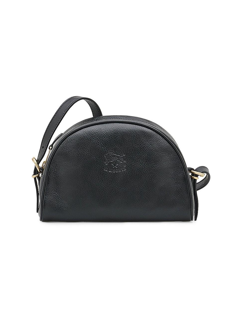 Womens Classic Leather Crossbody Bag Product Image