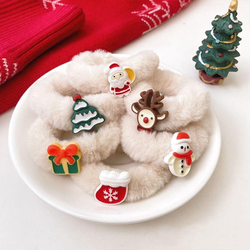 Christmas Fluffy Hair Tie Product Image