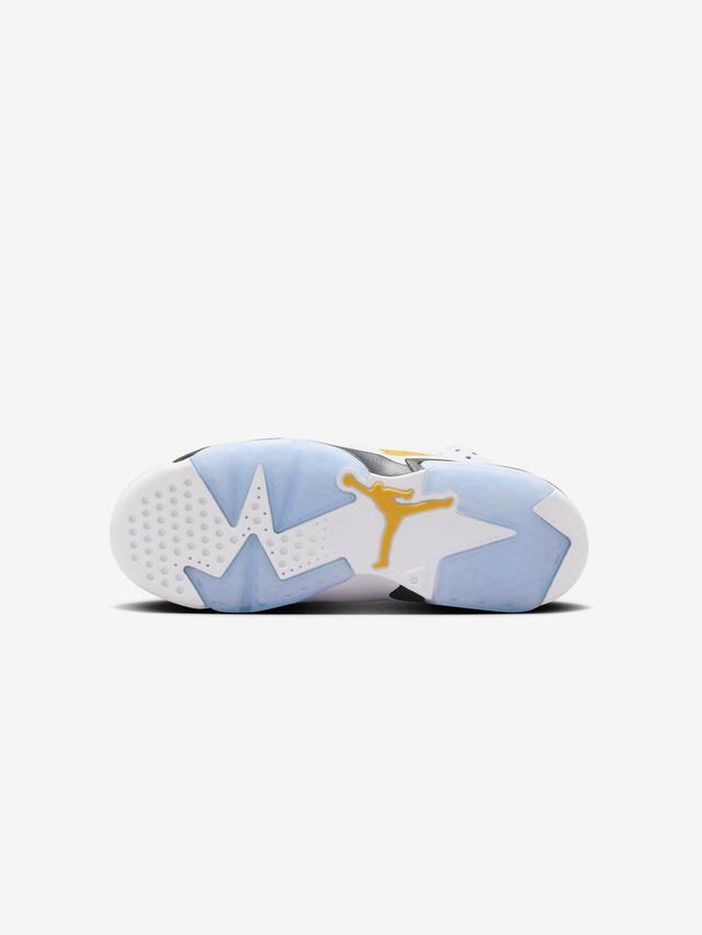 GS Air Jordan 6 Retro (White/Yellow Ochre/Black) Product Image