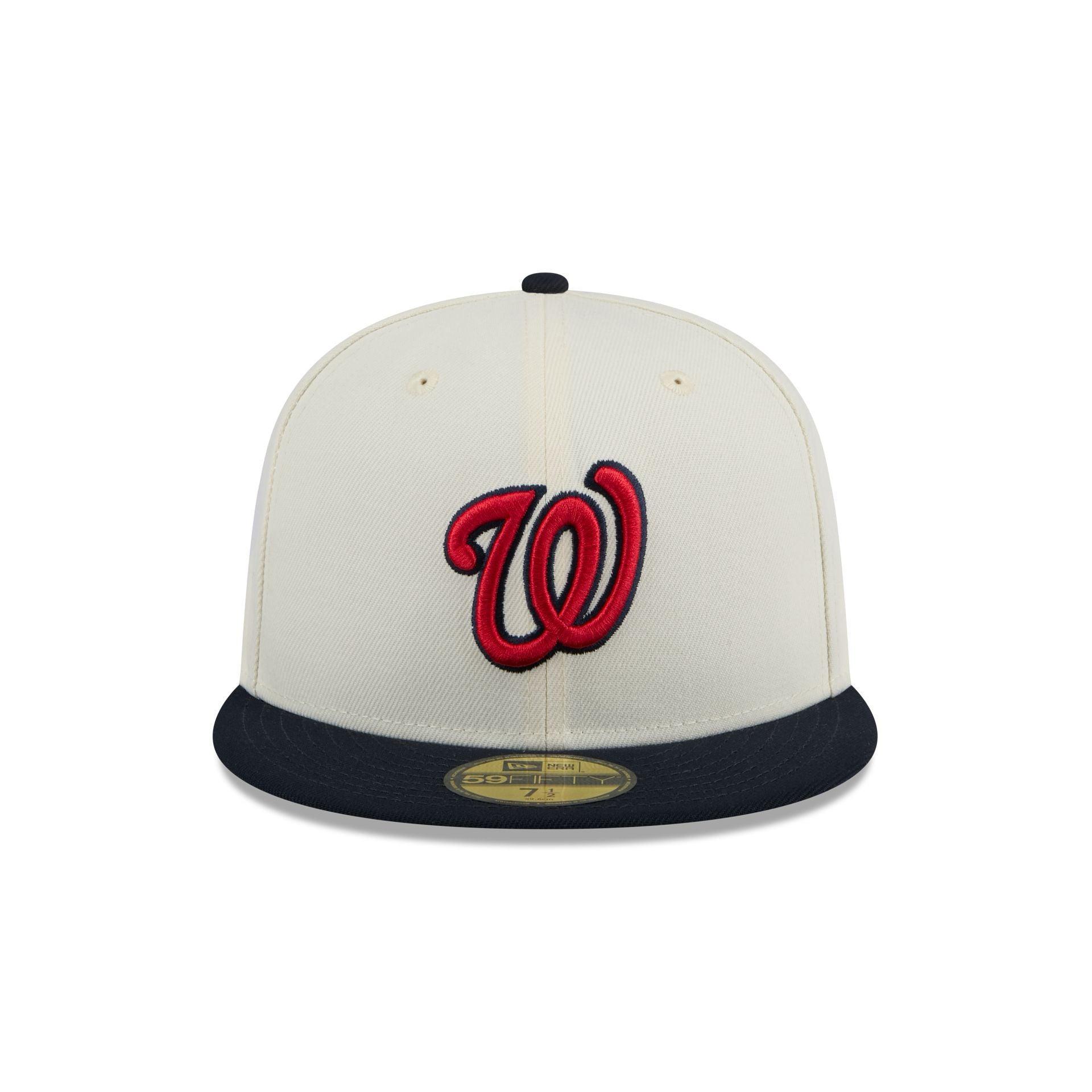 Washington Nationals Chrome 59FIFTY Fitted Hat Male Product Image