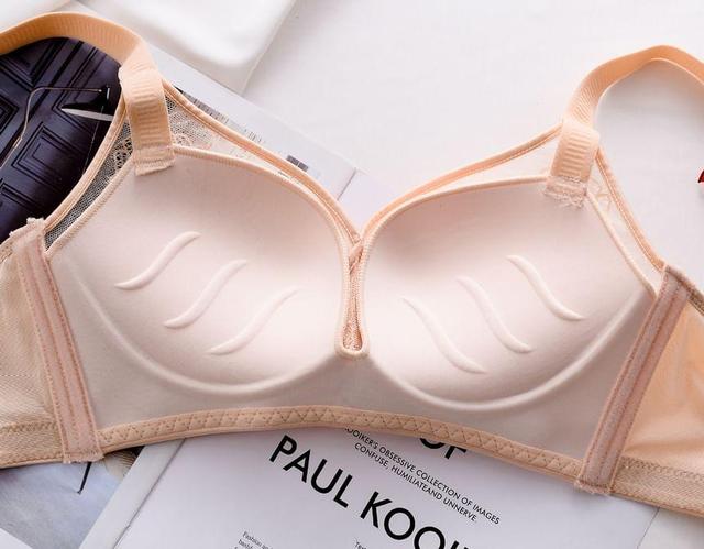 Sheer Panel Bra Top Product Image