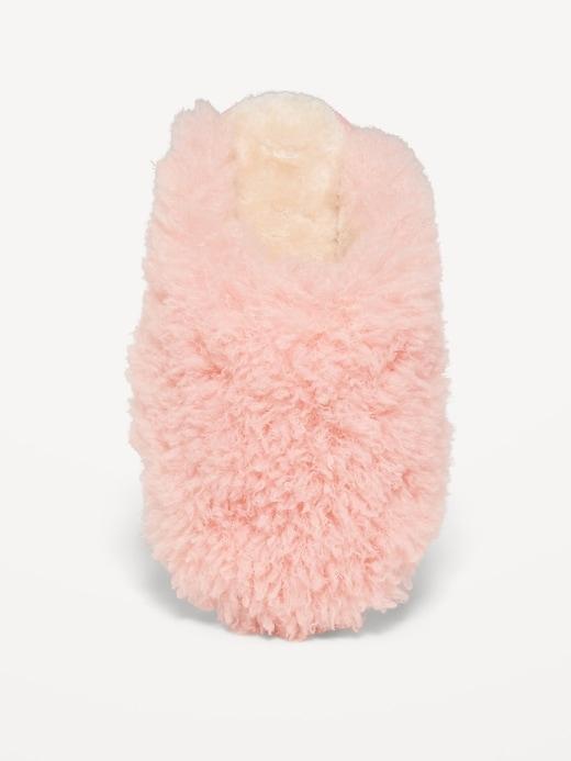 Faux Fur Mule Slippers for Women Product Image