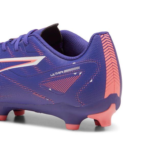 PUMA ULTRA 5 PLAY Firm Ground/Artificial Ground Men's Soccer Cleats Shoes in Lapis Lazuli/White/Sunset Glow Product Image