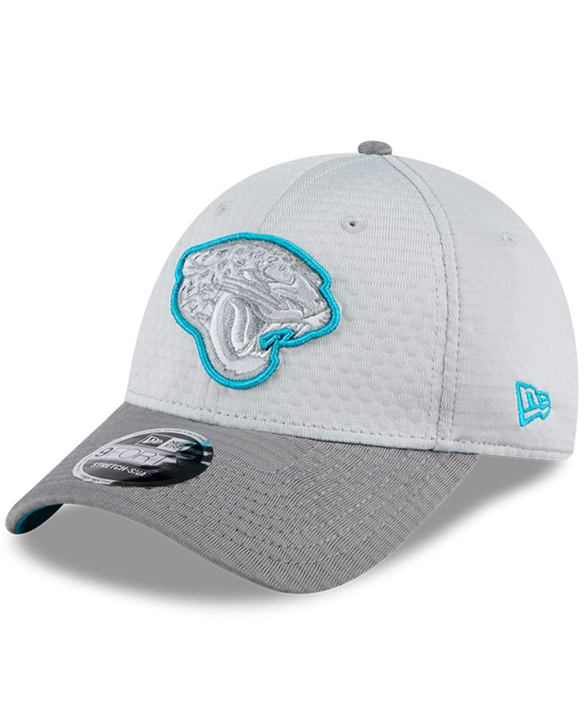 New Era Mens Gray Jacksonville Jaguars 2024 Nfl Training Camp 9FORTY Adjustable Hat Product Image