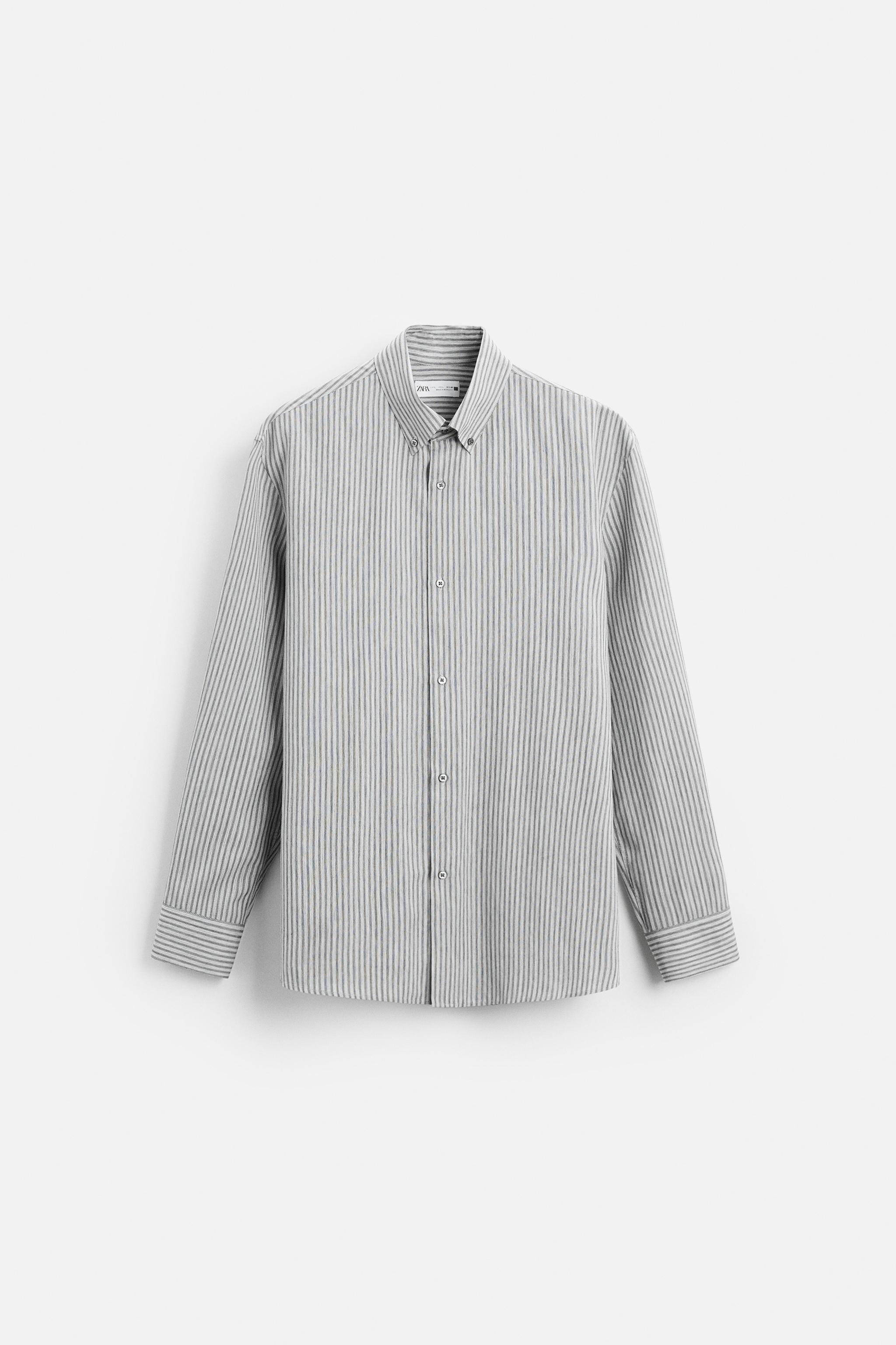 FLOWY STRIPED SHIRT Product Image