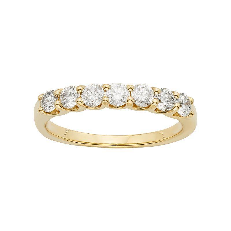 The Regal Collection IGL Certified Diamond Wedding Ring in 14k Gold (3/4 Carat T.W.), Womens White Product Image