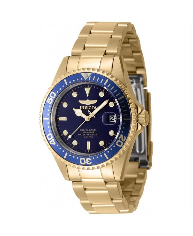 Invicta Mens 8937OB Pro Diver Quartz 3 Hand Blue Dial Watch - Blue Product Image