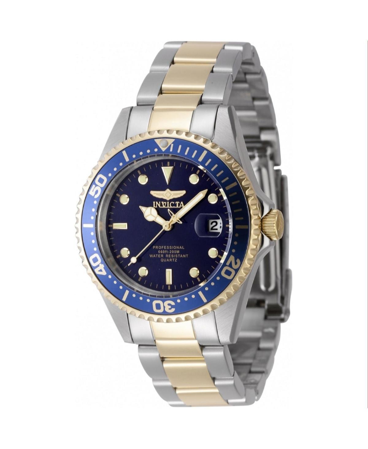 Invicta Mens 8935OB Pro Diver Quartz 3 Hand Blue Dial Watch - Blue Product Image