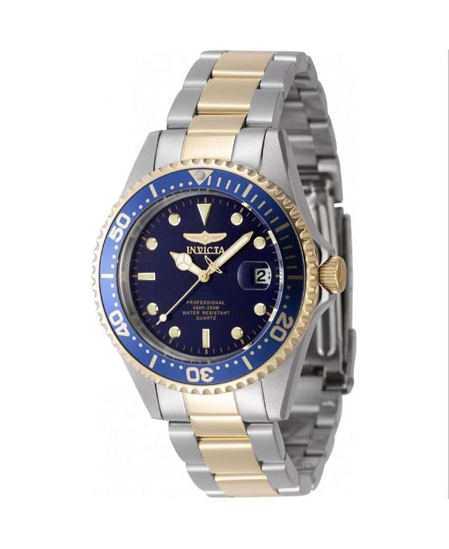 Invicta Mens 8935OB Pro Diver Quartz 3 Hand Blue Dial Watch - Blue Product Image