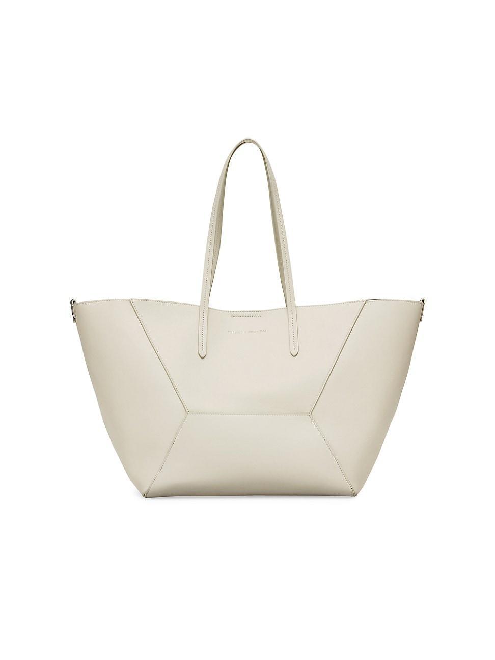 Womens Calfskin Shopper Bag With Monili Product Image