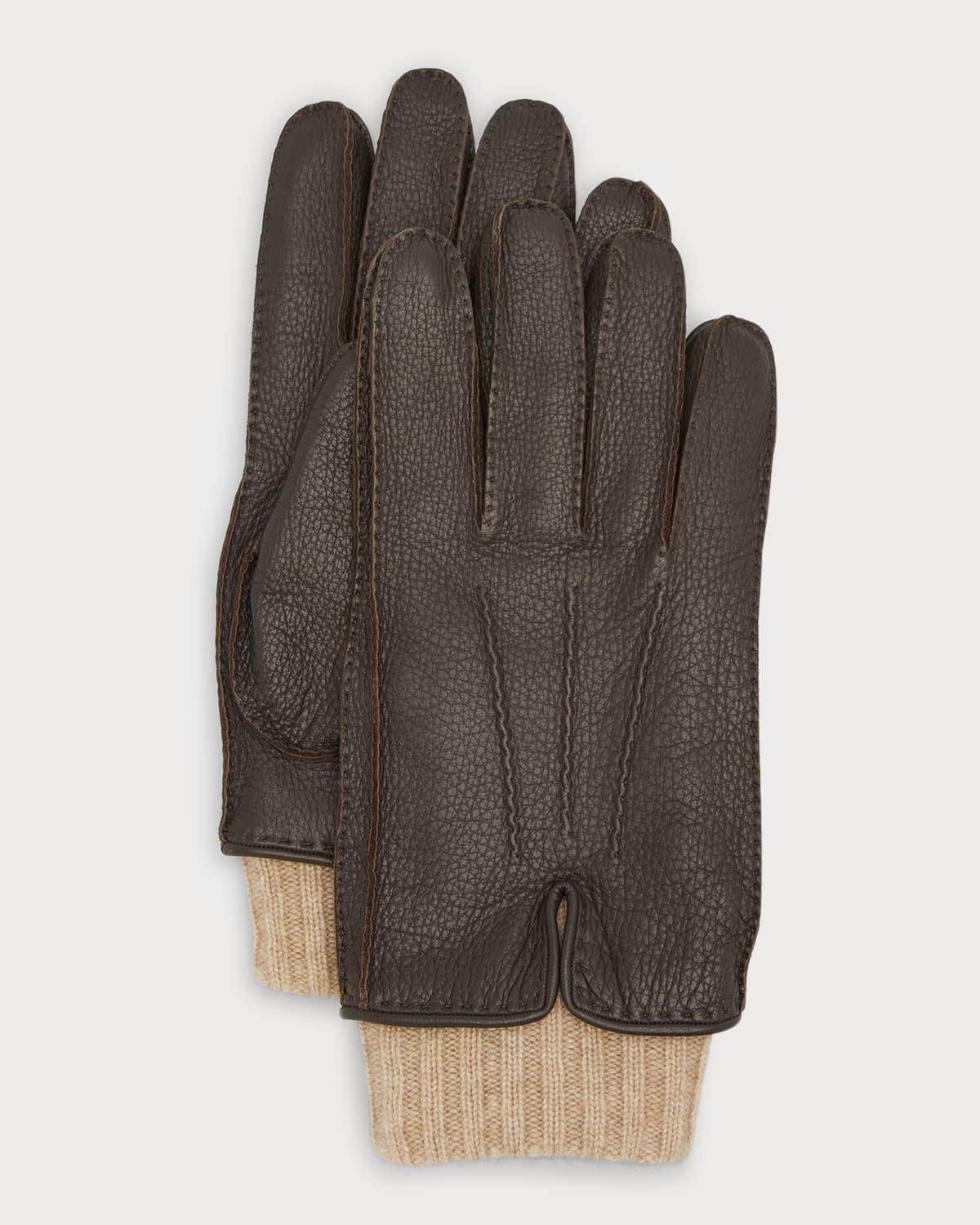 Mens Adler Leather Gloves Product Image