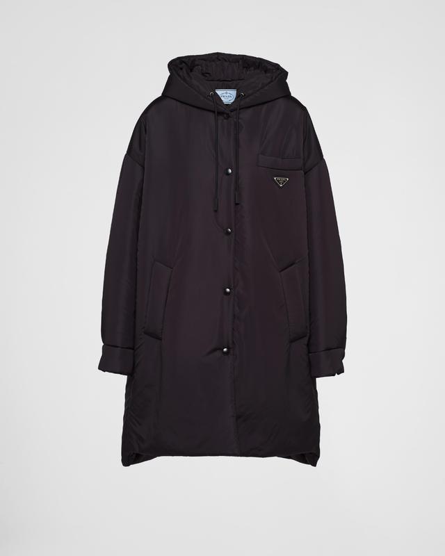 Oversized light Re-Nylon raincoat Product Image