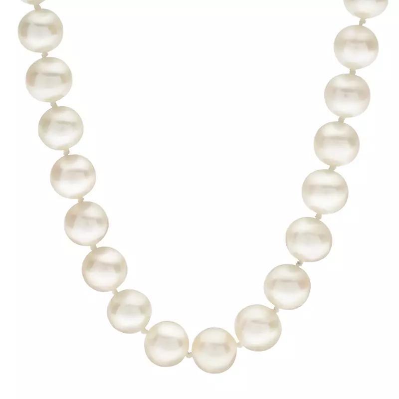 PearLustre by Imperial 8.5-9.5 mm Freshwater Cultured Pearl Necklace - 16 in., Womens White Product Image