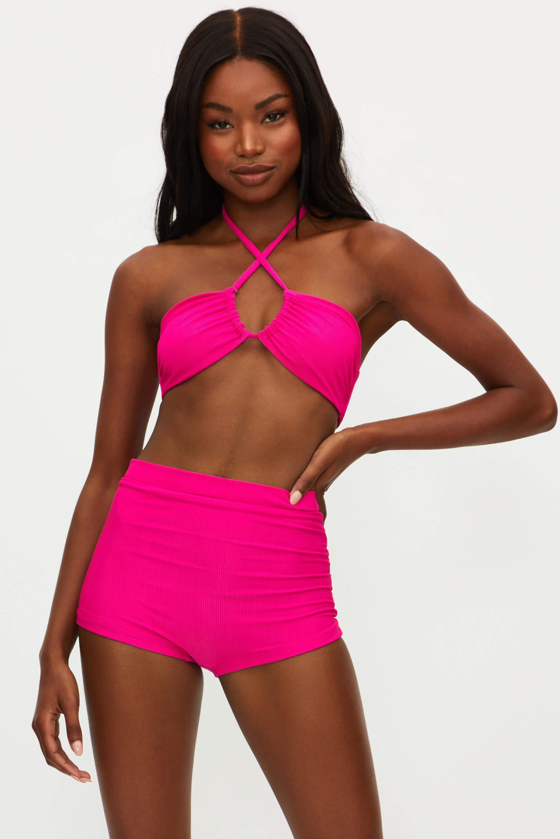 Abby Top Bright Fuchsia Product Image