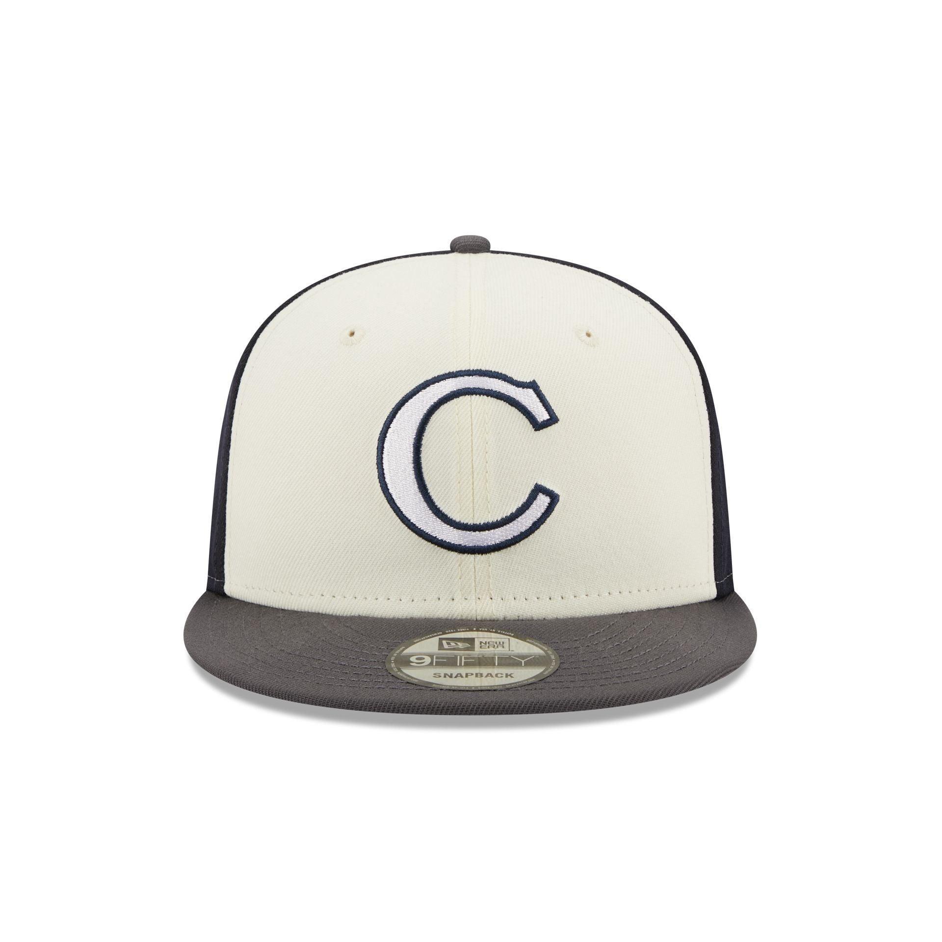 Chicago Cubs Graphite Visor 9FIFTY Snapback Hat Male Product Image