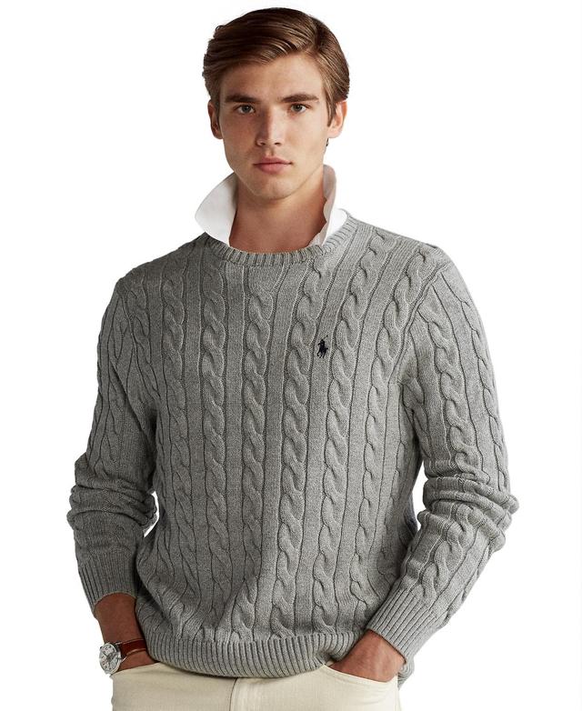 Polo Ralph Lauren Mens Cable-Knit Cotton Sweater Product Image