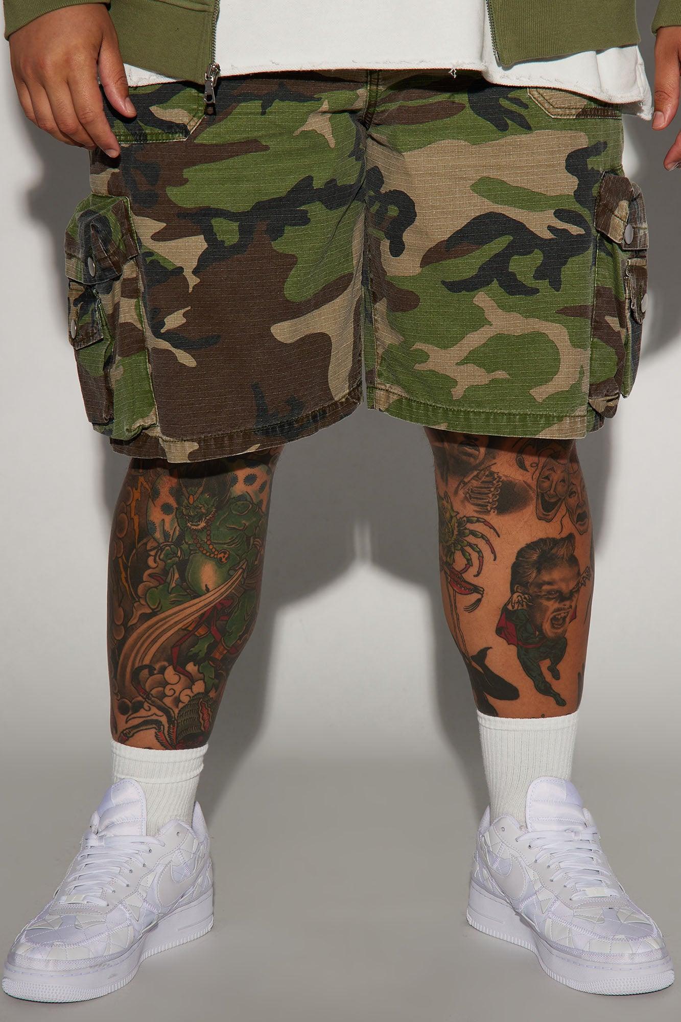 Games Calling Cargo Shorts - Camouflage Product Image