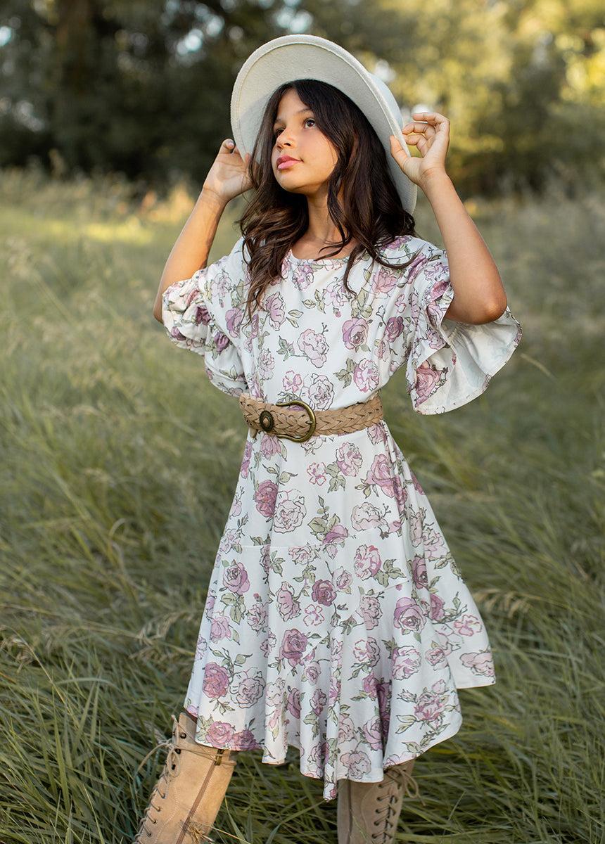 Emilia Dress in Boho Rose Product Image