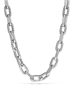 Womens Sterling Silver Chain Necklace Product Image