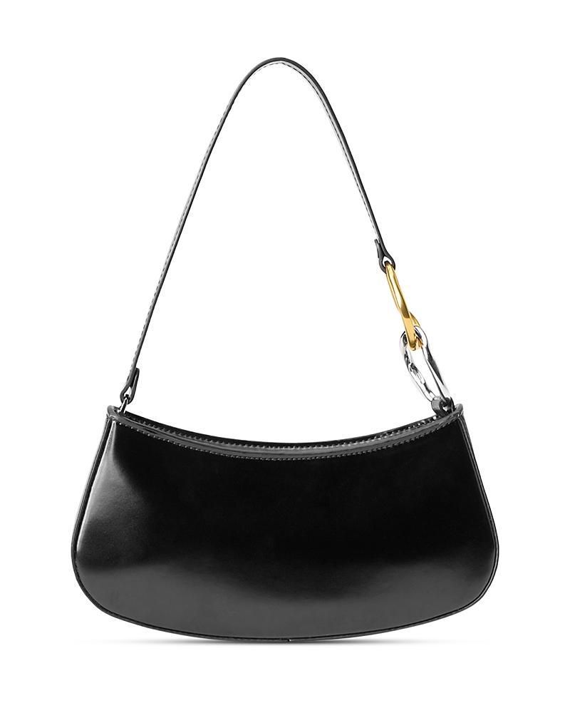 Womens Ollie Leather Shoulder Bag Product Image