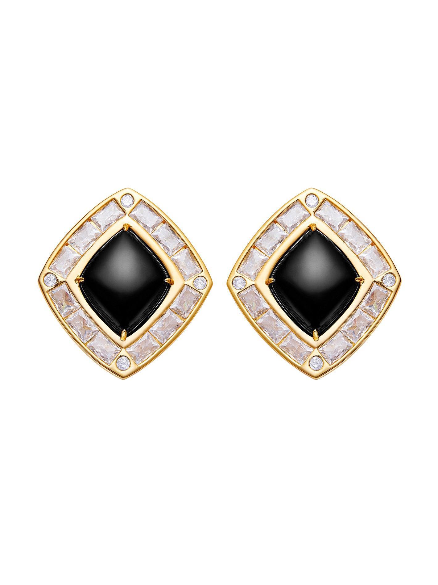 Bianca Earrings (Black) Product Image