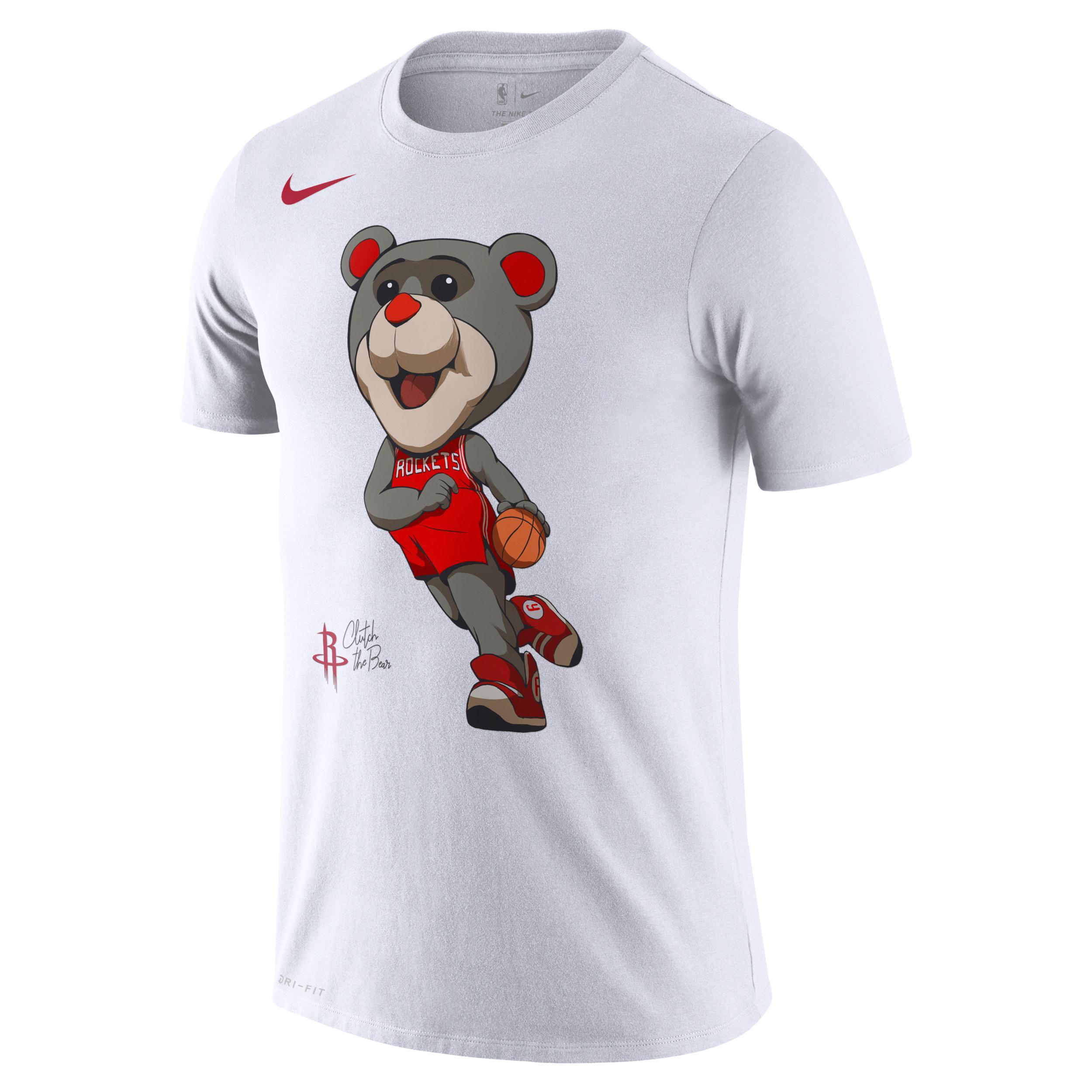 Houston Rockets Mascot Nike Mens Dri-FIT NBA T-Shirt Product Image