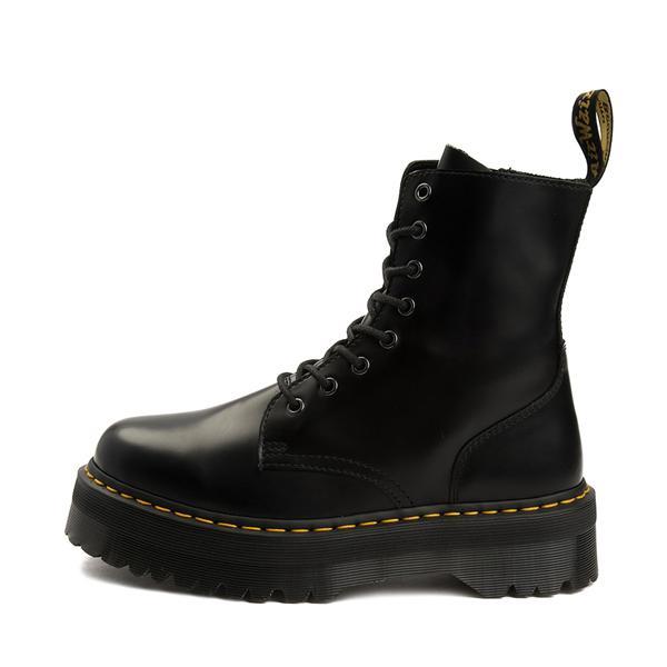 Dr. Martens Jadon 8-Eye Platform Boot Polished Smooth) Lace-up Boots Product Image