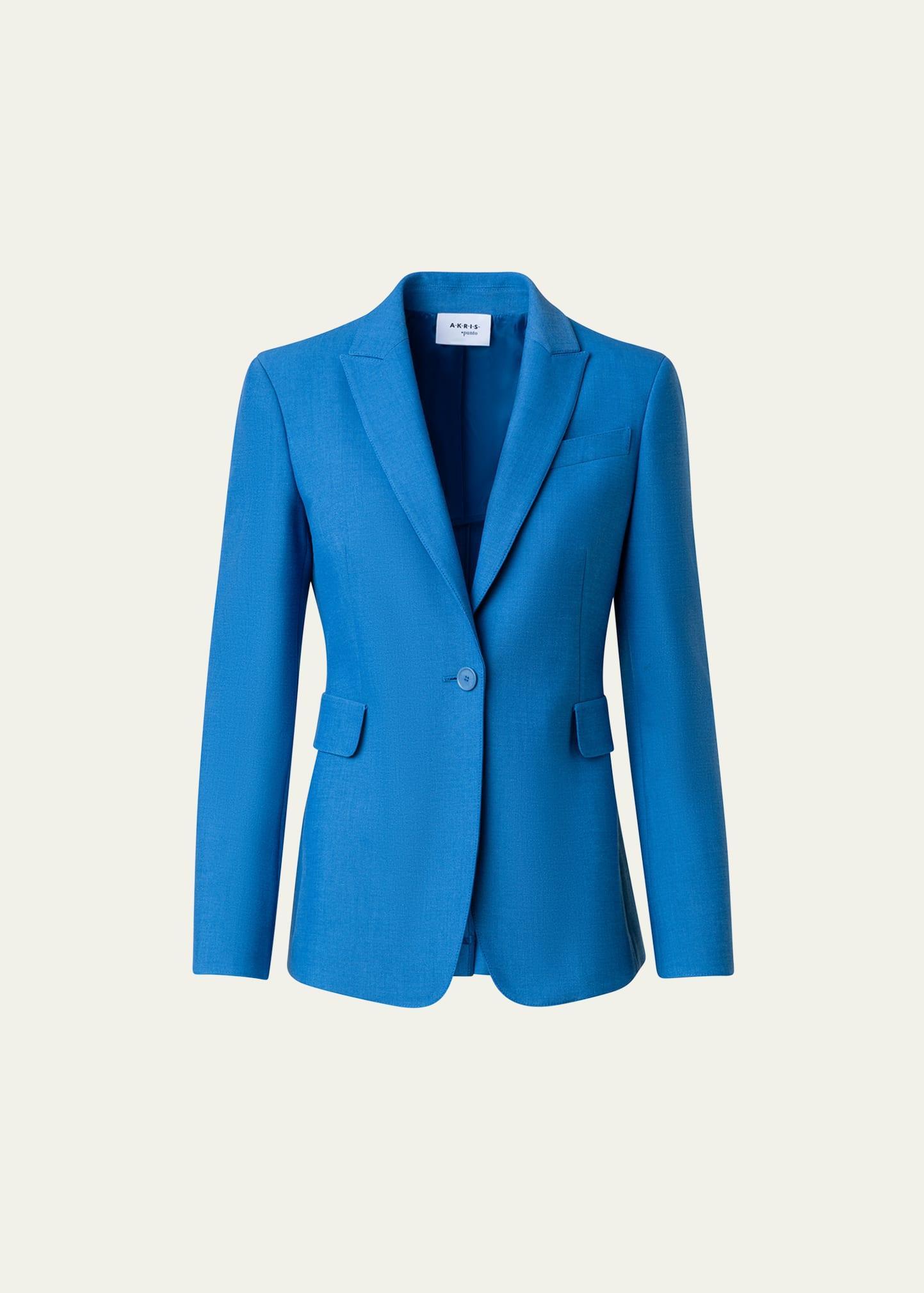 Womens Crepe Blazer Product Image