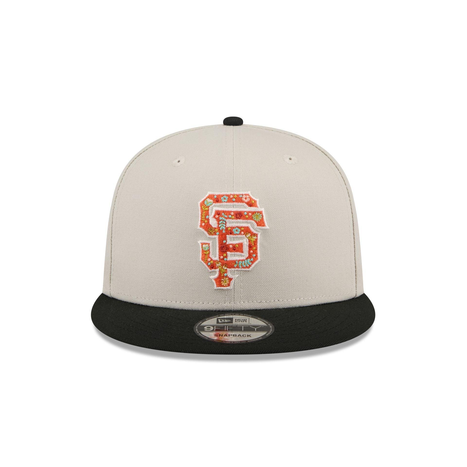 San Francisco Giants Floral Fill 9FIFTY Snapback Hat Male Product Image