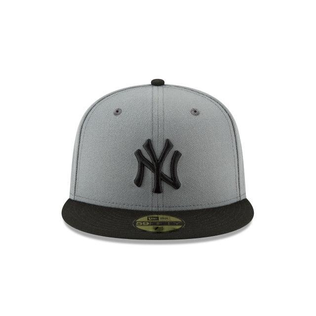 New York Yankees Storm Gray Basic 59FIFTY Fitted Hat Male Product Image