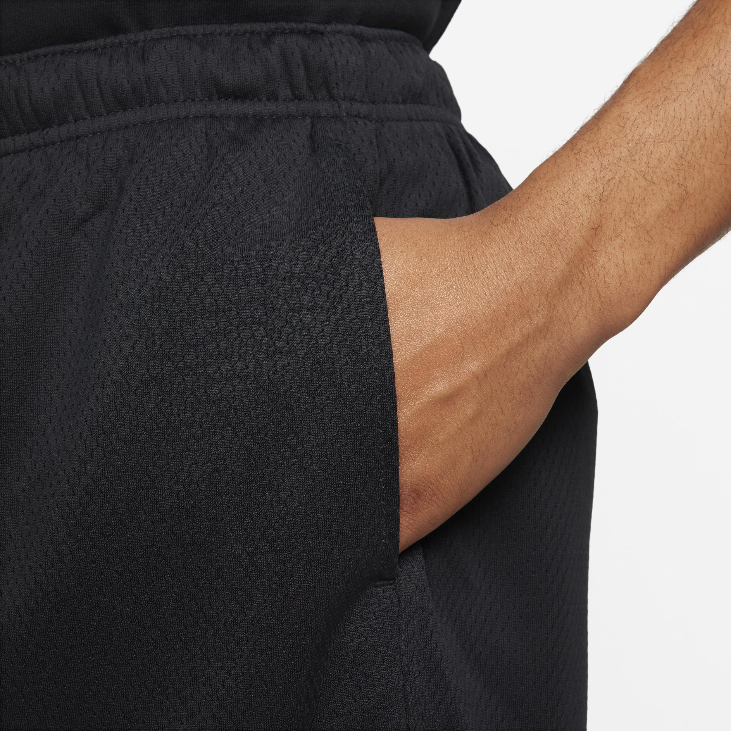 Nike Mens Nike Club Flow Mesh Shorts - Mens Black/White Product Image