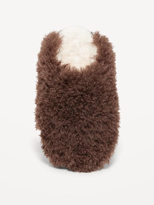 Faux Fur Mule Slippers for Women Product Image