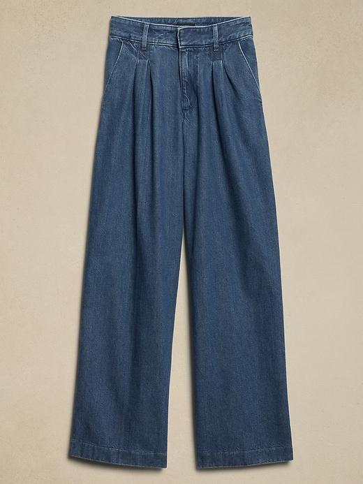 Luxe High-Rise Trouser Jean Product Image