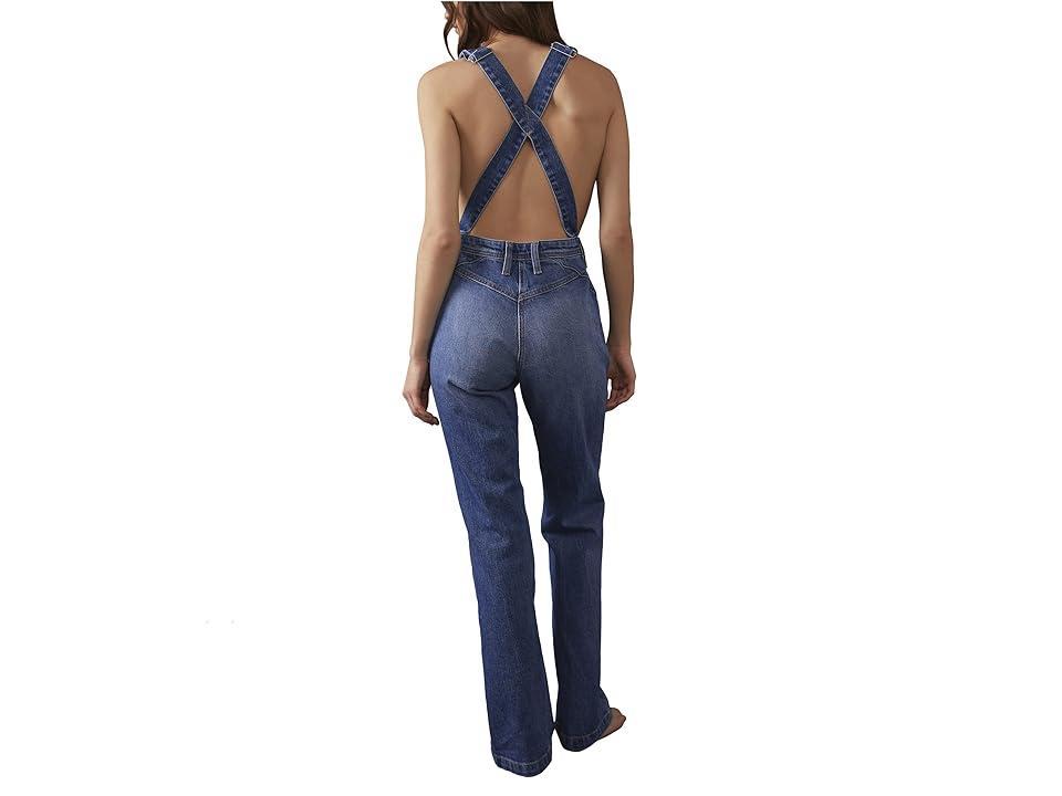 Free People Camilla Slim Boot Overalls (Rolling River) Women's Jumpsuit & Rompers One Piece Product Image