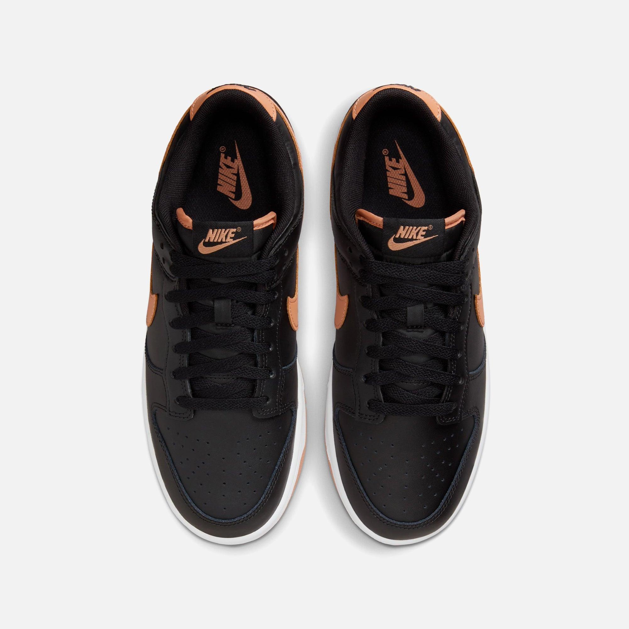 Nike Dunk Low Retro - Black / Amber Brown / White Male Product Image