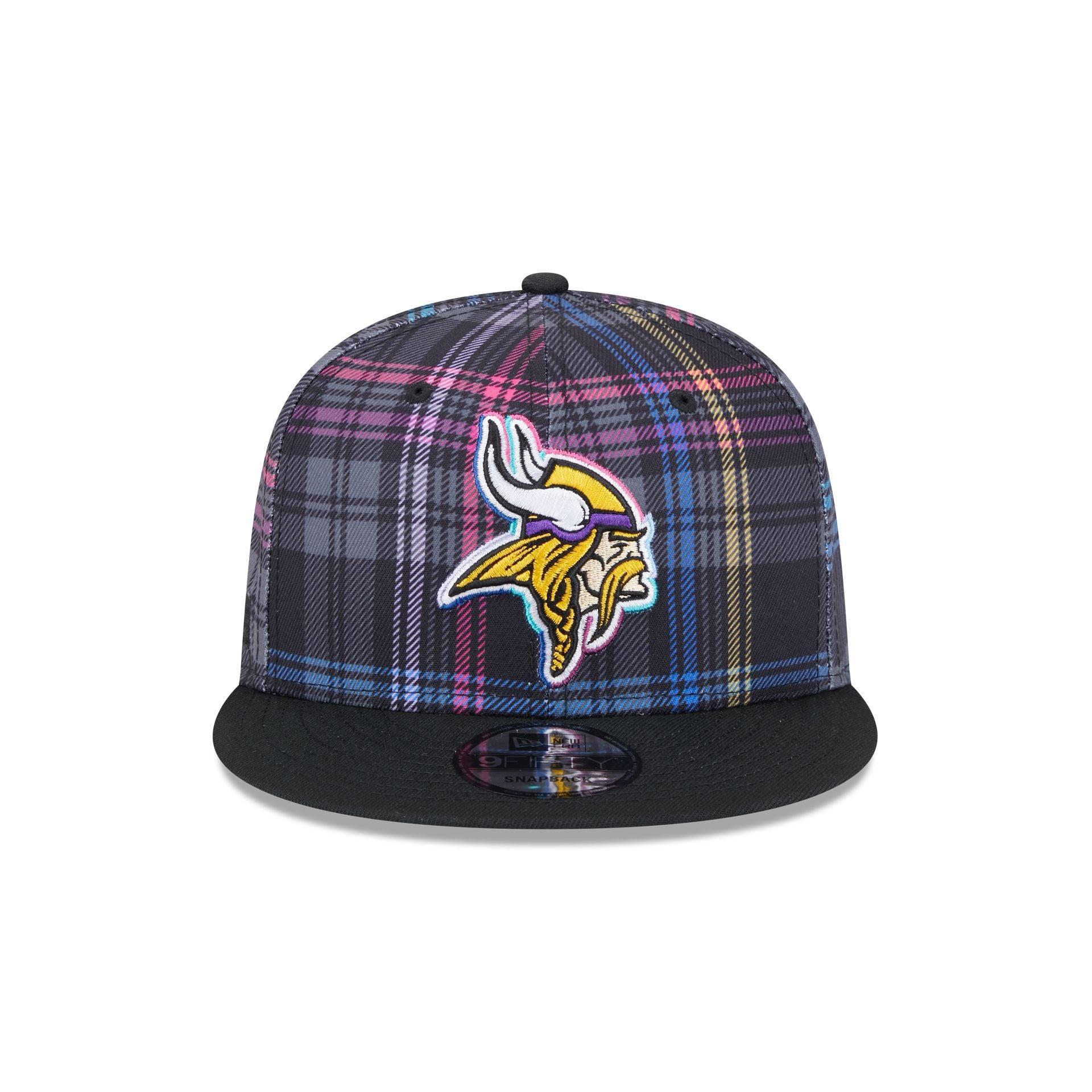 Minnesota Vikings 2024 Crucial Catch 9FIFTY Snapback Hat Male Product Image