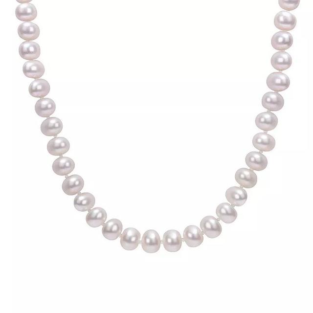 Stella Grace Freshwater Cultured Pearl Strand Necklace, Womens Sterling Silver Product Image