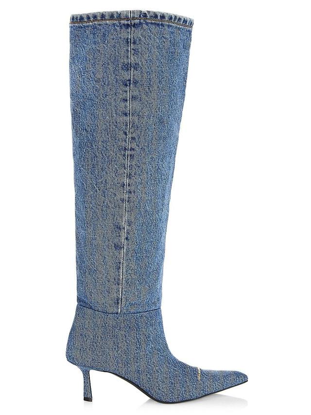 Womens Viola 65 Denim Slouch Boots Product Image