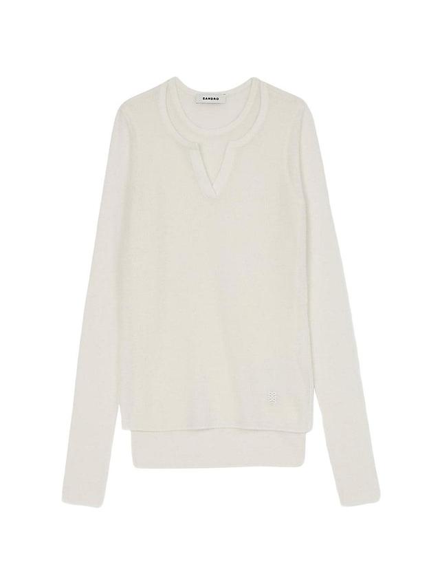 Womens Wool Layered Effect Jumper Product Image