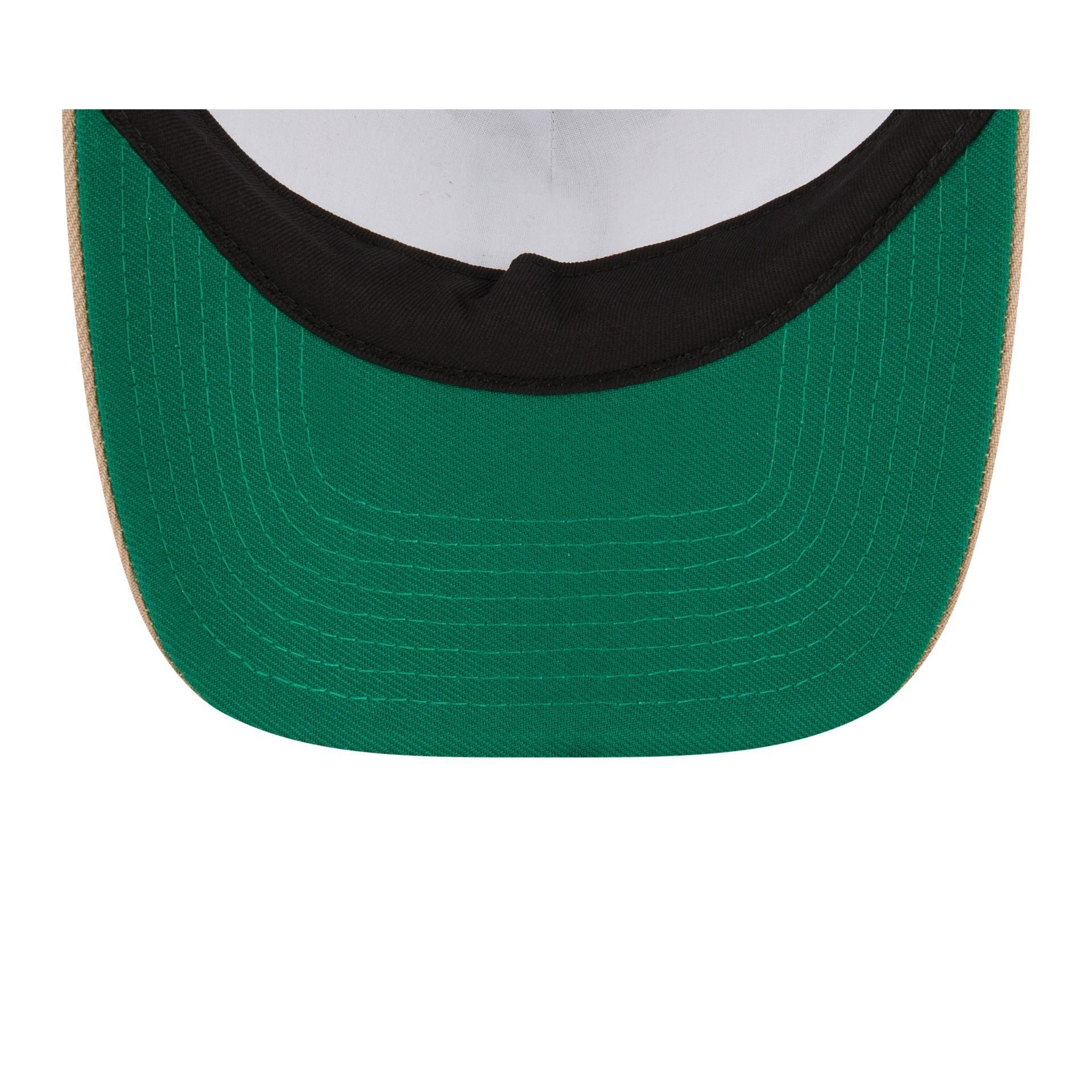 Milwaukee Bucks Logoman 9FORTY A-Frame Snapback Hat Male Product Image