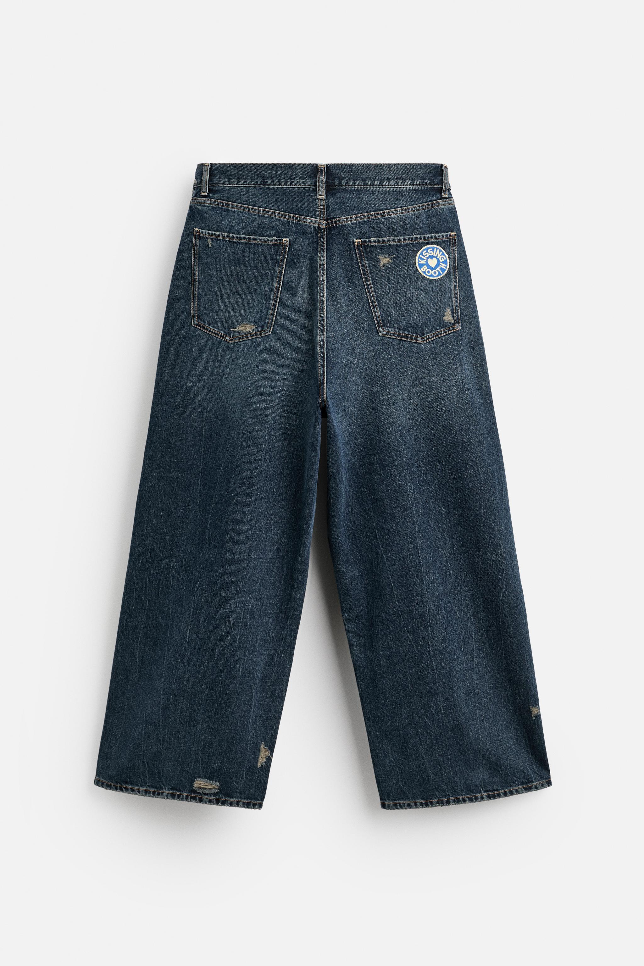 RIPPED BAGGY FIT JEANS X HARRY LAMBERT Product Image