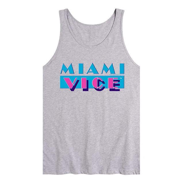 Mens Miami Vice Logo Tank Top Product Image