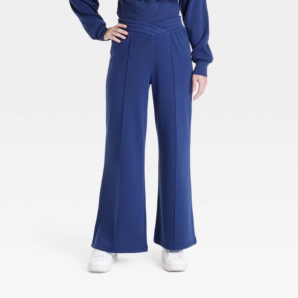 Womens It Girl Graphic Pants - Blue Product Image