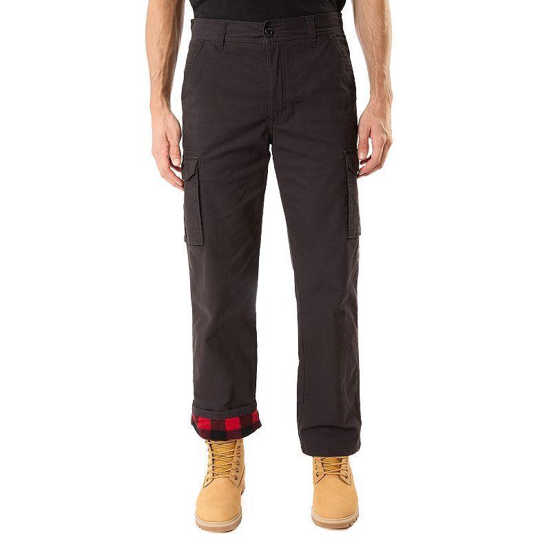 Mens Smiths Workwear Stretch Fleece-Lined Canvas Cargo Pant Product Image