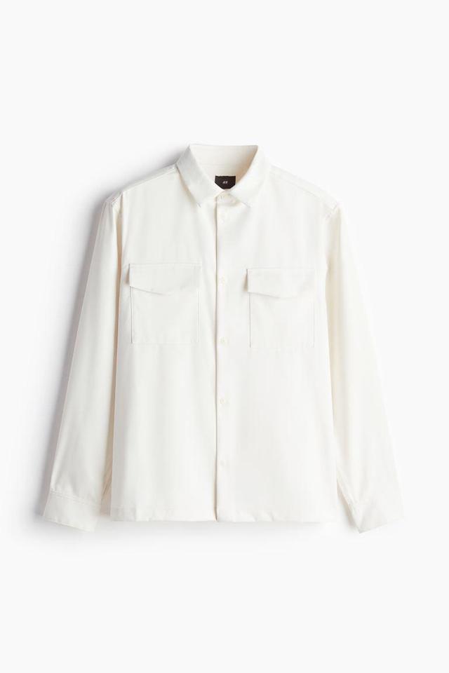 Regular Fit Utility Overshirt Product Image