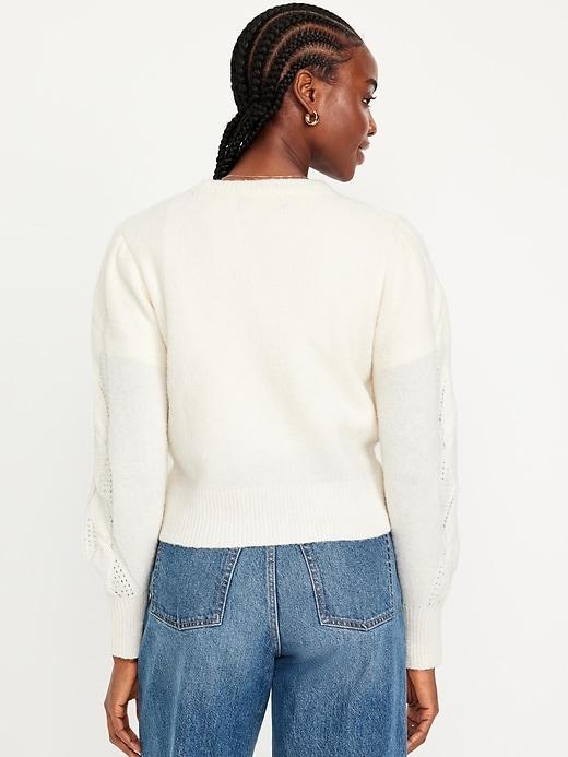 Pointelle Sweater Product Image